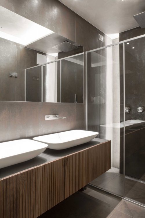 De 5 badkamers van een Italiaanse woning