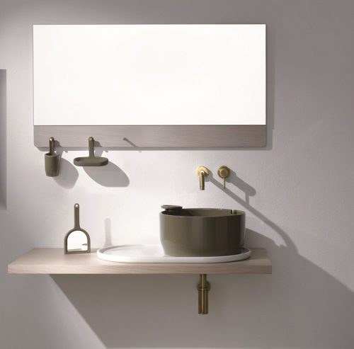 Keramiek waskommen uit Ukiyo-e collectie