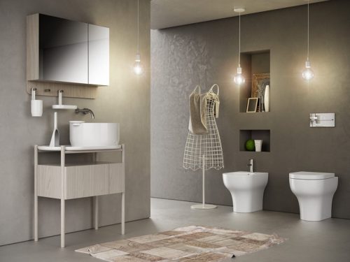 Keramiek waskommen uit Ukiyo-e collectie