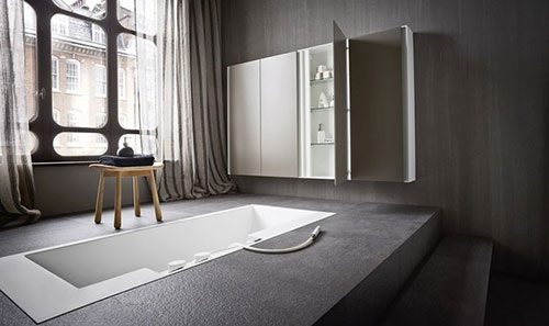 Bad in de vloer van Rexa