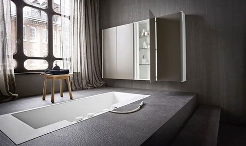 Bad in de vloer van Rexa