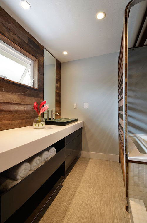 Badkamer in badkamer