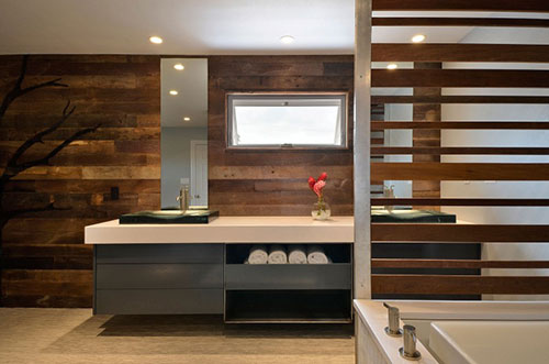 Badkamer in badkamer