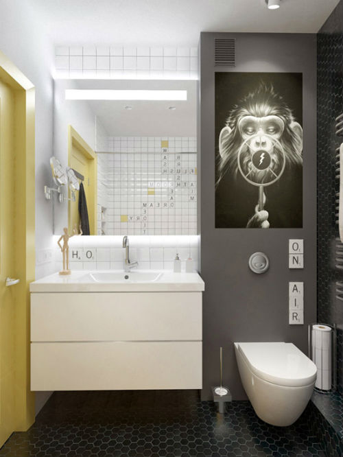 Badkamer ontwerp door Int2 architecten