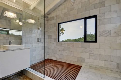 Badkamer ontwerp van een Mexicaans Hacienda woning