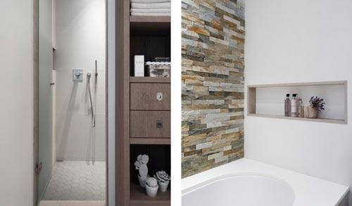 Badkamer ontwerp met strakke afwerking