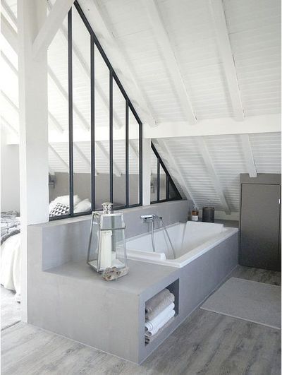 Badkamer op zolder