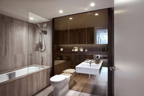 Badkamerkast met spiegeldeuren