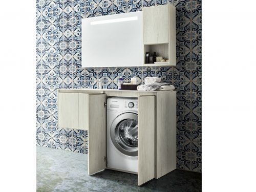 Badkamermeubelkast voor wasmachine