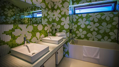 Badkamers van Villa Horizon