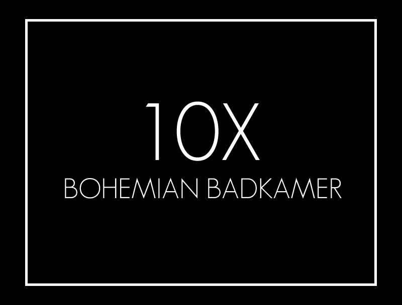 Bohemian badkamer