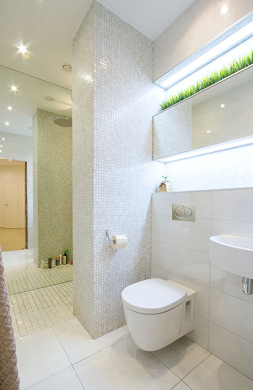 Complete moderne badkamer