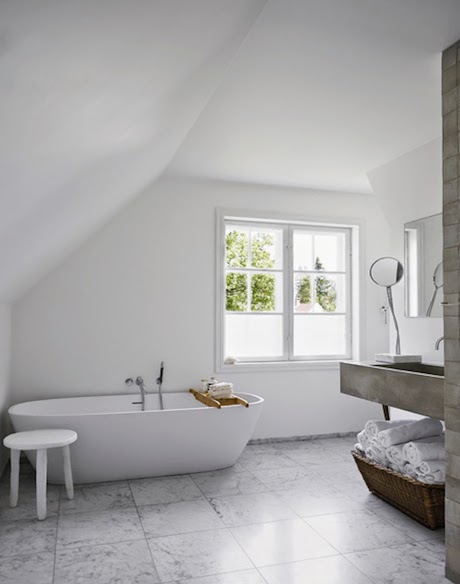 De droombadkamer van Hanne Borg