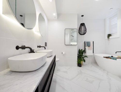 De luxe badkamer verbouwing door Kerrie Spence
