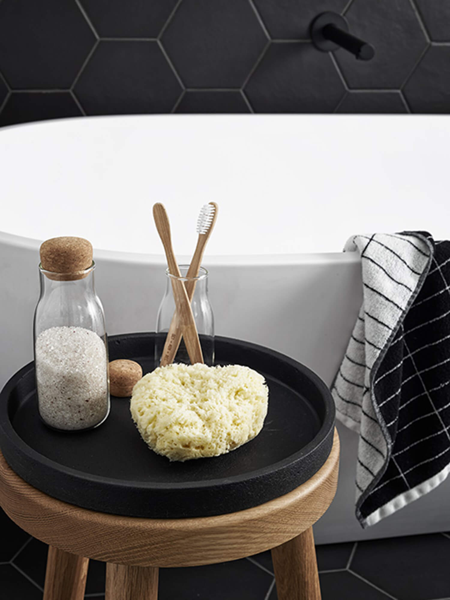 De mooie badkamer van Nord House