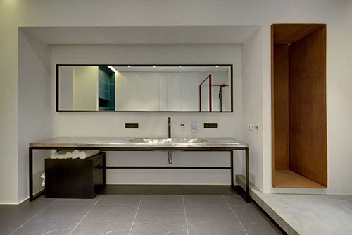 Designbadkamer van moderne loft