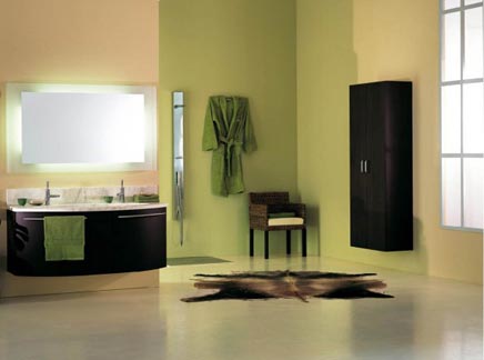 Groene badkamers voorbeelden