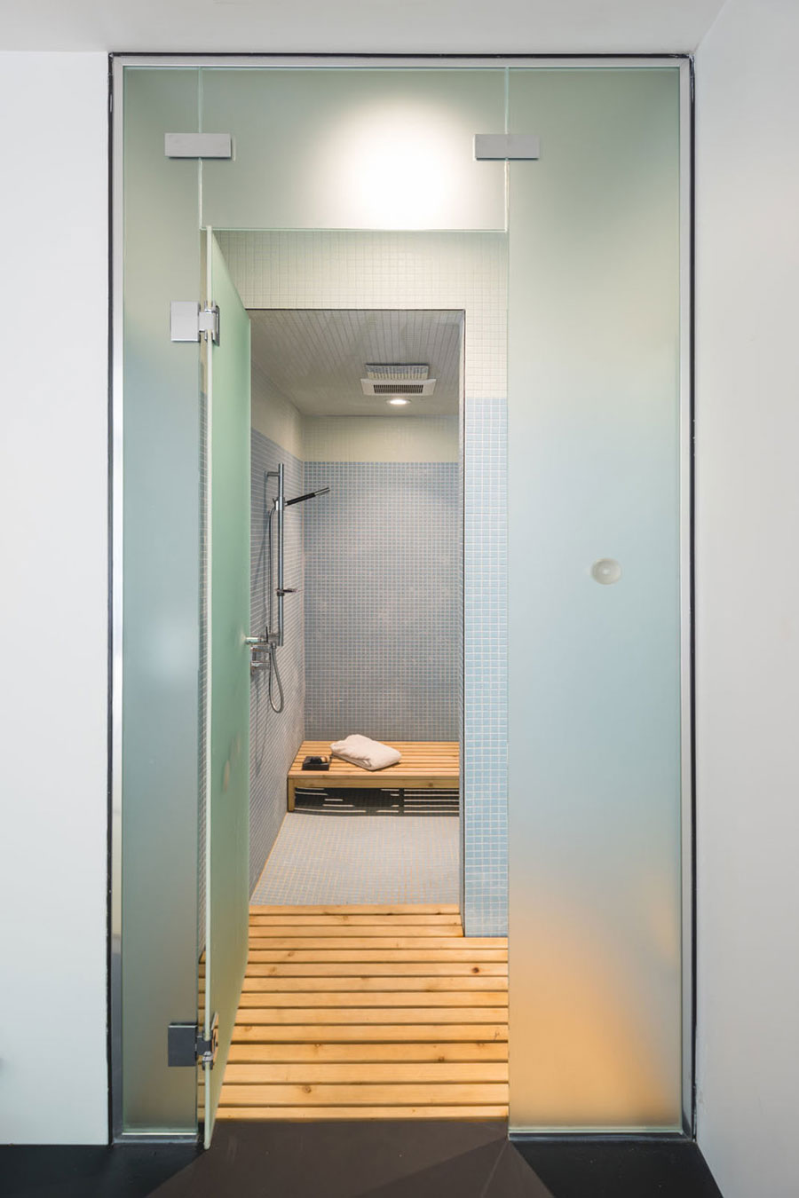 Kleine badkamer met een Japans tintje