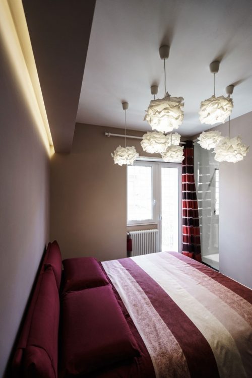 Kleine inloopbadkamer