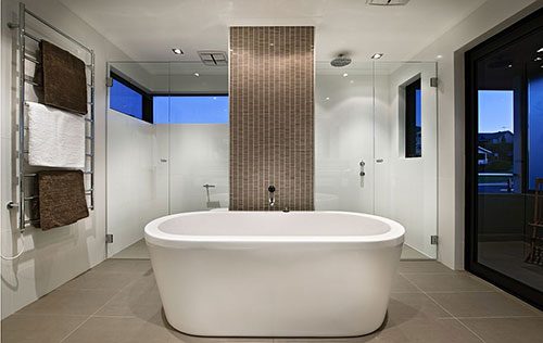 Luxe badkamer met luxe onderdelen