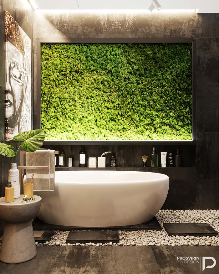 Luxe badkamer met Bali thema
