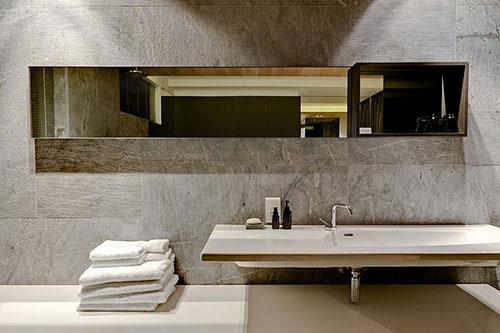 Luxe badkamer van POD hotel