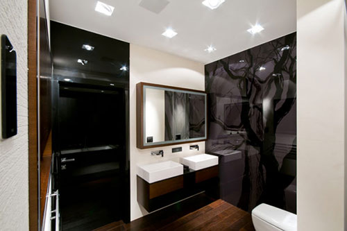 Luxe badkamer met sauna