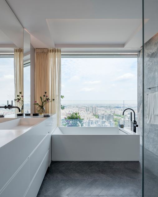 Luxe badkamer van Chinees penthouse appartement