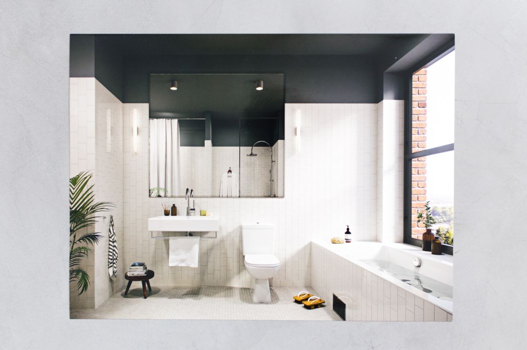 Luxe badkamer van Zweedse turnkey project