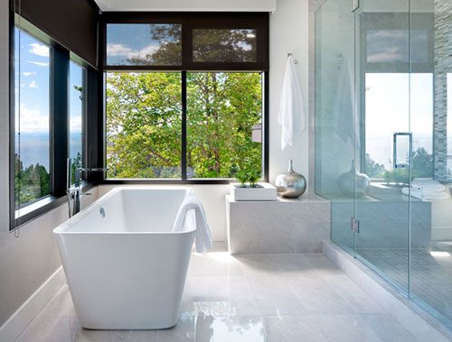 Luxe badkamer villa in Vancouver
