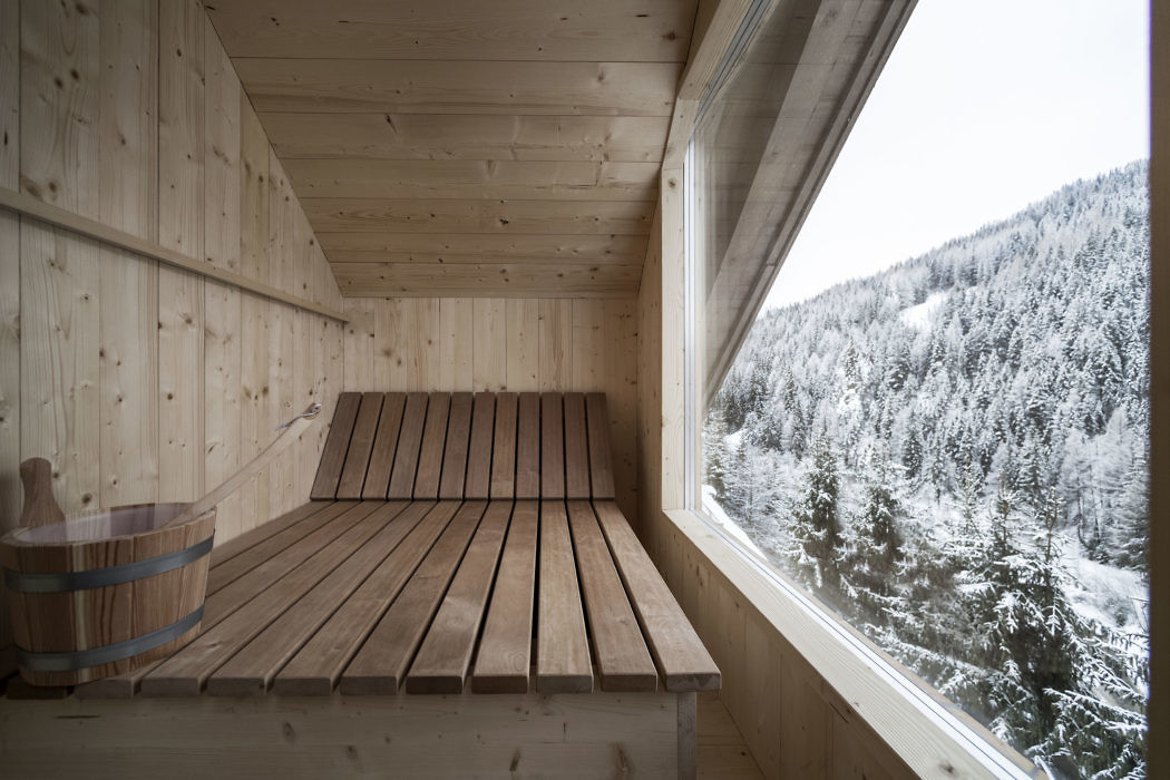 Luxe chalet stijl badkamer