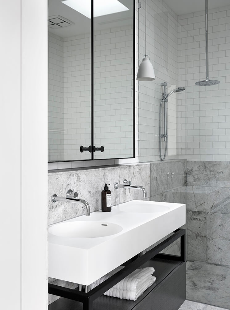 Luxe comfortabele badkamer door Mim Design