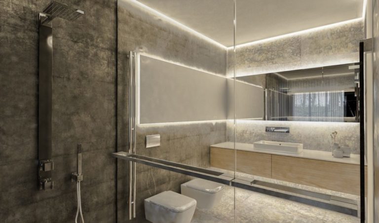 Luxe elegante badkamer door interieur design expert Elena