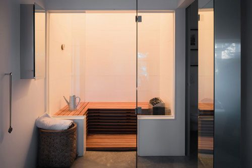 Luxe spa badkamer uit Zweden