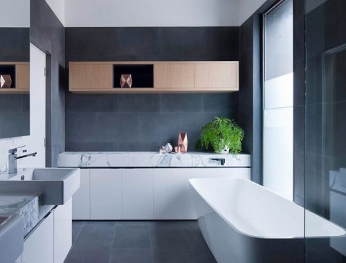 Moderne badkamer van Bridport residence