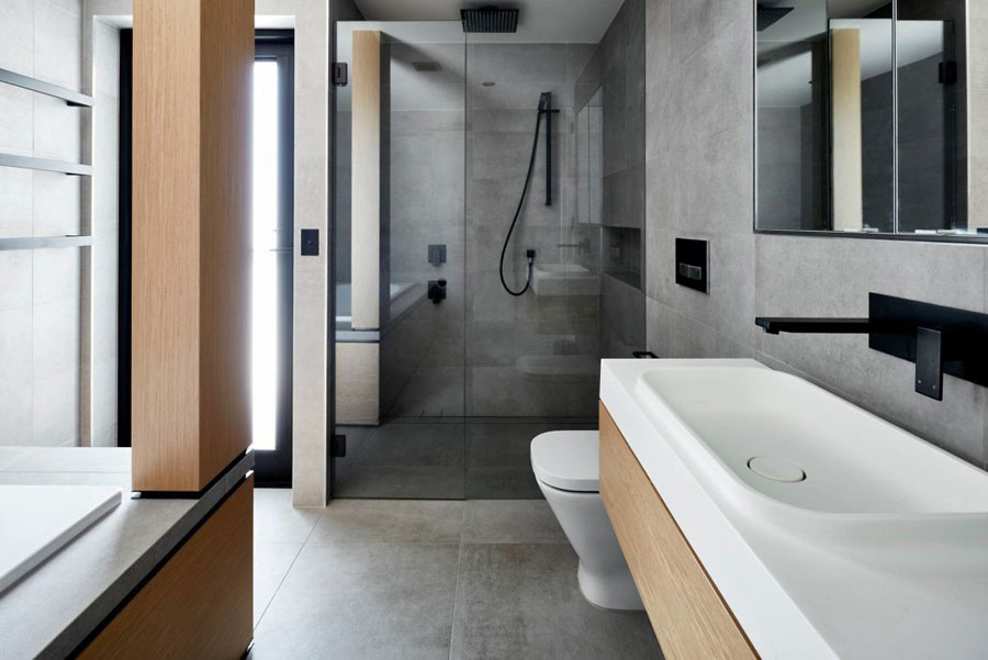 Moderne luxe badkamer door COSO Architecture