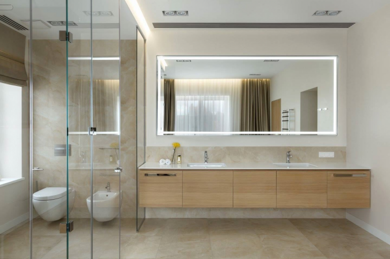 Moderne luxe badkamer van Lake House