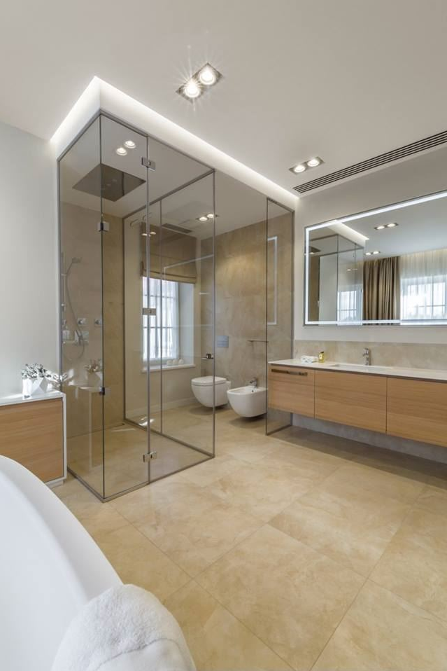 Moderne luxe badkamer van Lake House