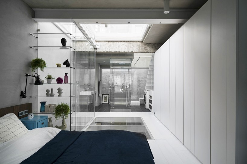 Moderne ruimtelijke badkamer