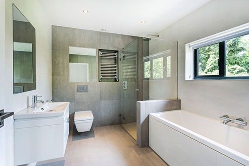 Moderne villa badkamer alle moderne gemakken