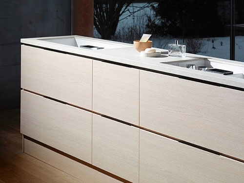 Modulaire badkamermeubel collectie van Alape