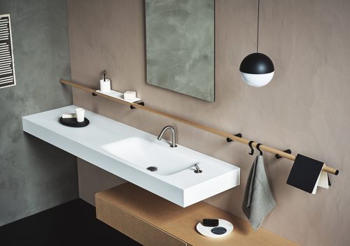 Mooie badkamer in shoot voor Dot Line