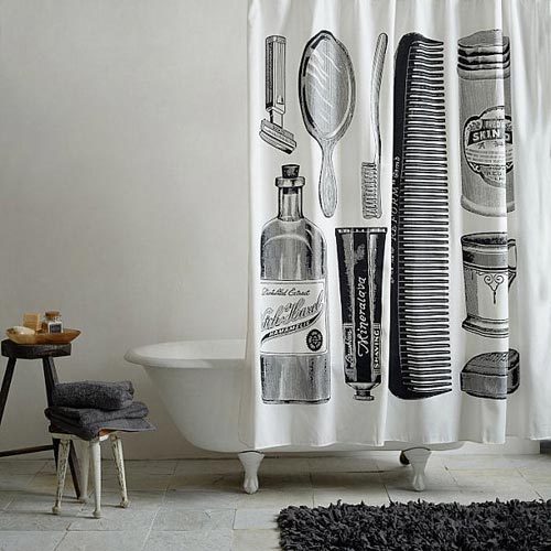 Sanilo Douchegordijn VIP Lounge - Waterdicht Met Anti-Schimmel & 12 Ringen