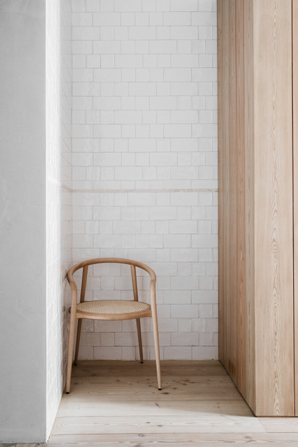 Natuurlijke serene badkamer van Santa Clara 1728