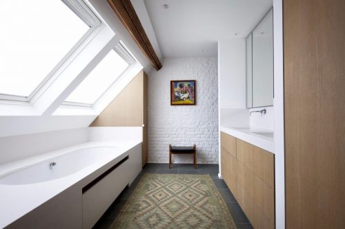 Originele elementen gecombineerd met moderne gemakken