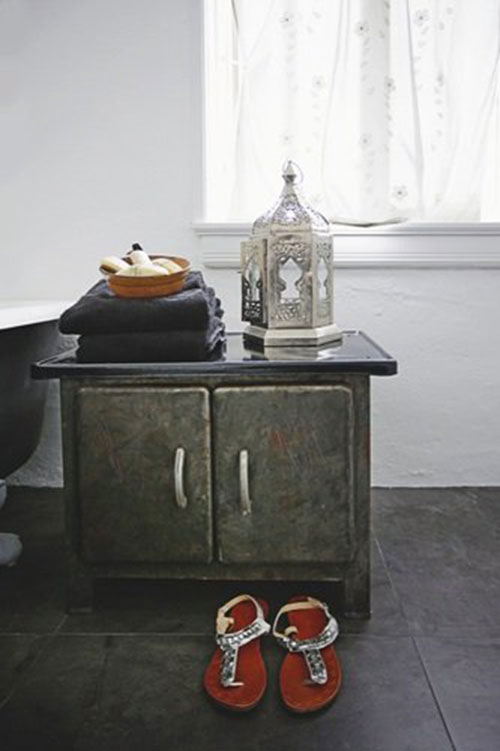 Oud en nieuw in badkamer