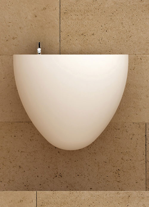 Ovalen badkamer sanitair