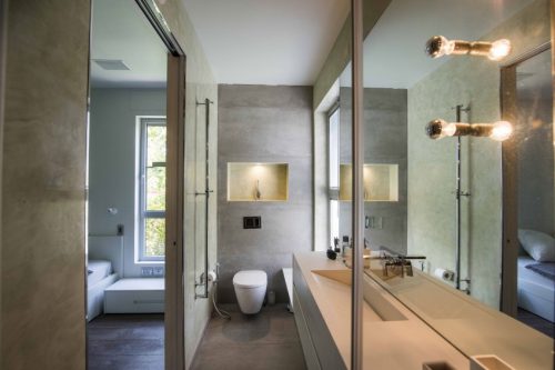 Smalle badkamer inrichting