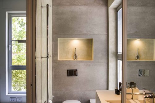 Smalle badkamer inrichting