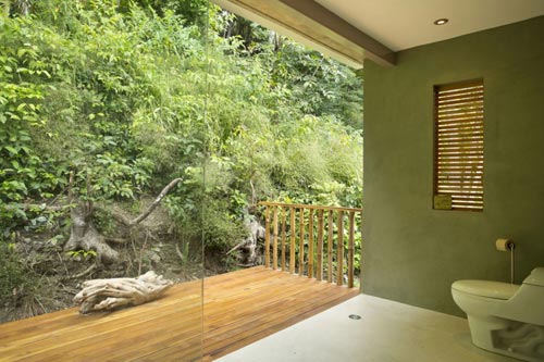 Spa badkamer in Costa Rica